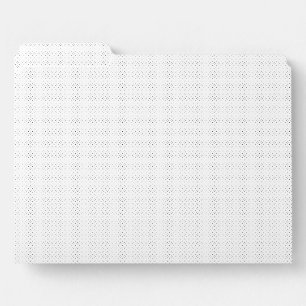 Light Gray Geometric Seamless Pattern Minimalist File Folder