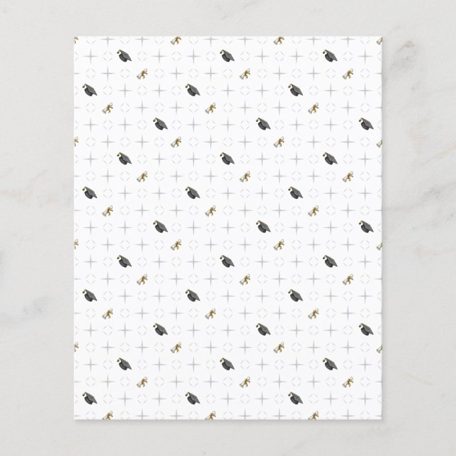 Light Gray Graduation Caps & Diploma Scrapbook (Front)