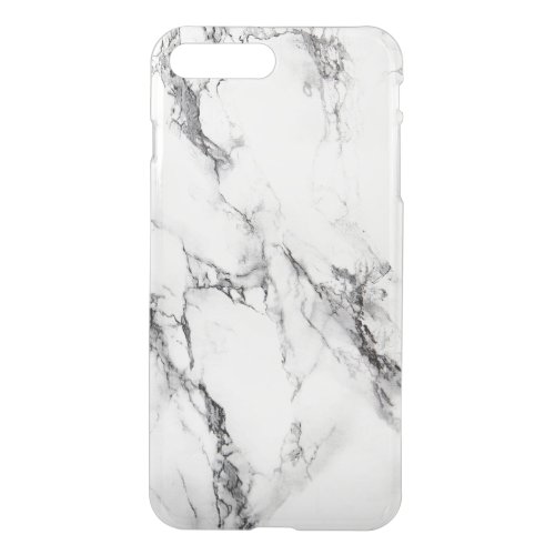 Light Gray Marble Pattern iPhone 8 Plus7 Plus Case