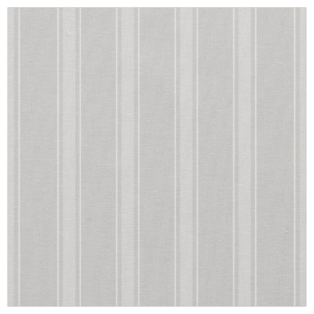 Light Gray & Pale Gray Stripes Fabric (Close Up)