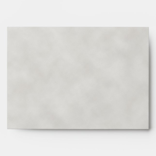 Light Gray Parchment Texture Background Envelope (Front)