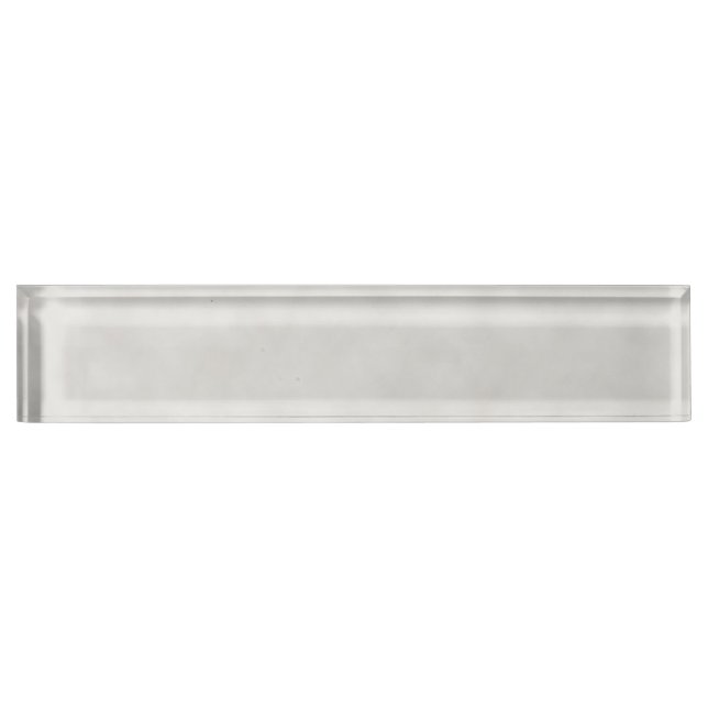 Light Gray Parchment Texture Background Name Plate (Front)