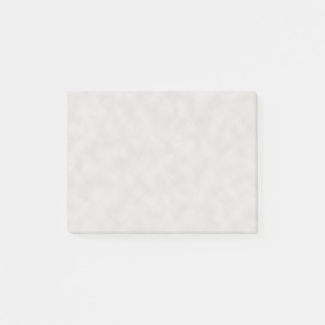 Light Gray Parchment Texture Background Post-it Notes (Front)