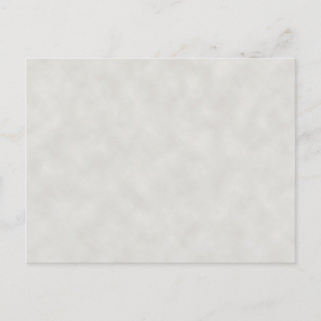 Light Gray Parchment Texture Background Postcard (Front)