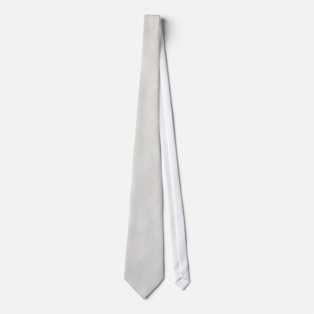 Light Gray Parchment Texture Background Tie (Front)