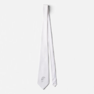 Light Gray Skull. Tie
