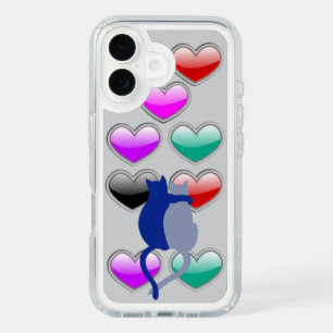 Light Gray Speck Case – Cats in Love