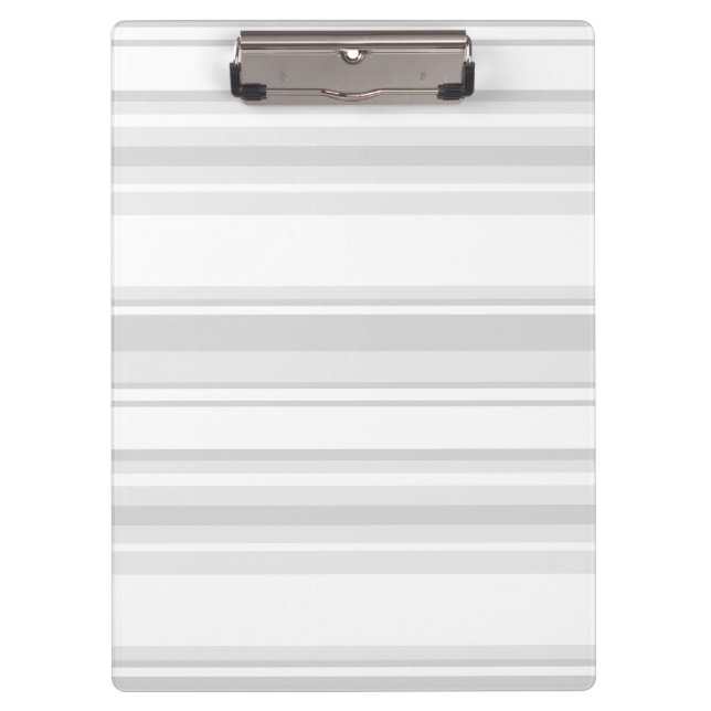 Light gray stripes clipboard (Front)