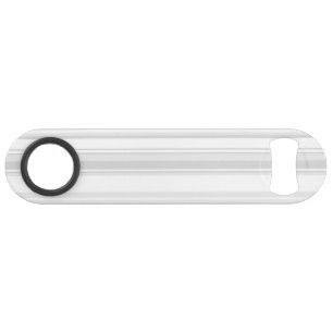 Light gray stripes speed bottle opener
