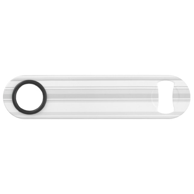 Light gray stripes speed bottle opener (Front (Horizontal))
