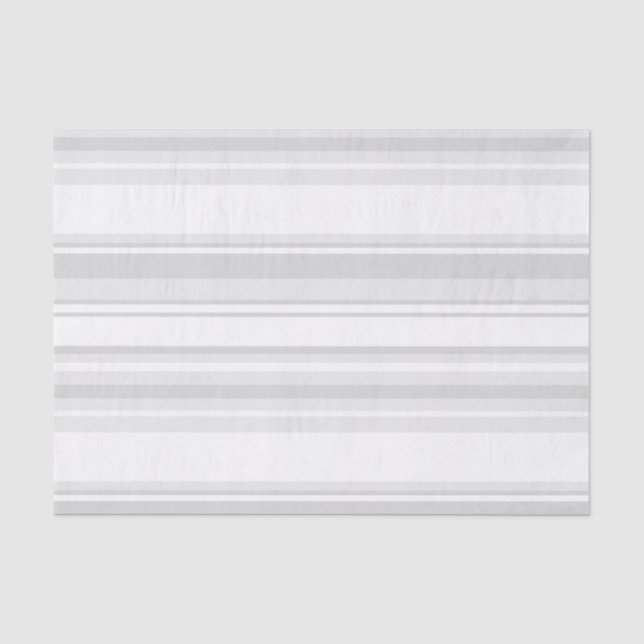 Light gray stripes tissue paper (Front)