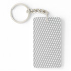 Light Gray & White Diagonal Stripes Gift Wrap