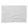 Light Gray White Polka Dot Pattern Kitchen Towel