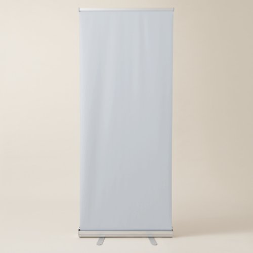 Light Grayish_Blue Vertical Retractable Banner