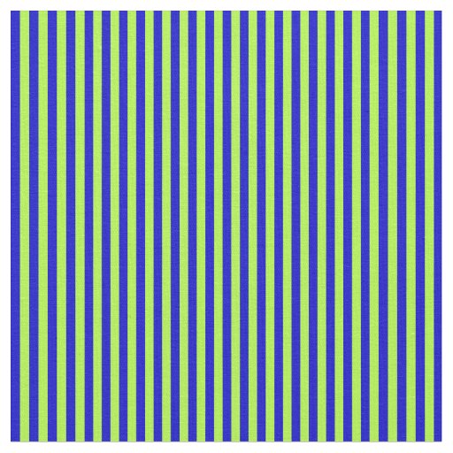 Light Green and Blue Striped/Lined Pattern Fabric