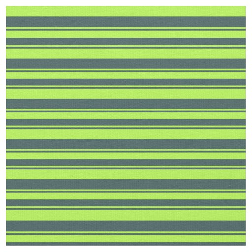 Light Green and Dark Slate Gray Lines Pattern Fabric