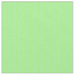 [ Thumbnail: Light Green and Green Stripes Pattern Fabric ]