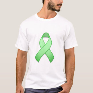 Light Green Awareness Ribbon T-Shirt