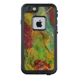Light Green & Brown Marble LifeProof FRĒ iPhone 6/6s Case