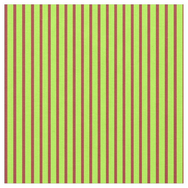Light Green & Brown Pattern Fabric (Close Up)