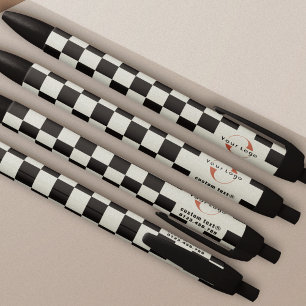 Light green Business logo Company brand Checkers Pen