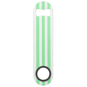 Light green candy stripes bar key