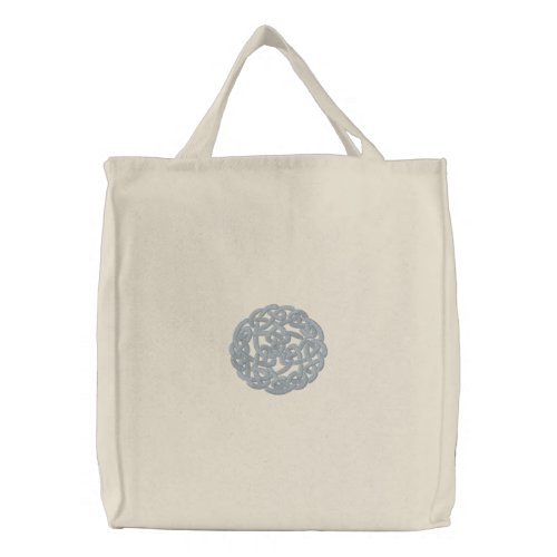 Light Green Celtic Irish Knotwork Design 2