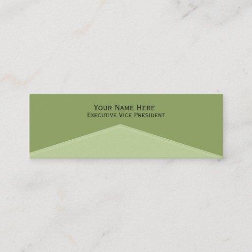 Customizable Light Green Center Point Business Card Templates