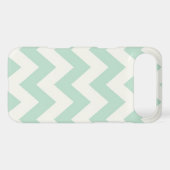 Light Green Chevron Case-Mate iPhone Case (Back (Horizontal))