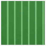 [ Thumbnail: Light Green & Dark Green Lines Pattern Fabric ]