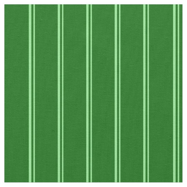 Light Green & Dark Green Lines Pattern Fabric (Close Up)