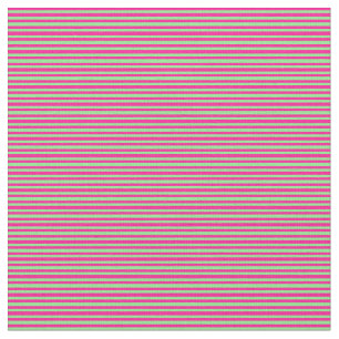 Light Green & Deep Pink Colored Lines Pattern Fabric