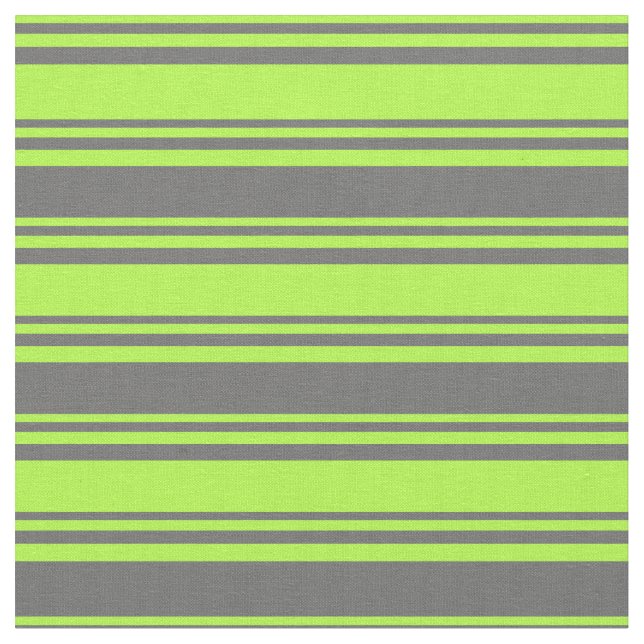 Light Green & Dim Grey Colored Pattern Fabric (Close Up)