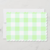 Light Green Gingham Check Pattern (Front)