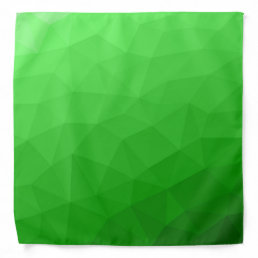 Light green gradient geometric mesh bright pattern bandana