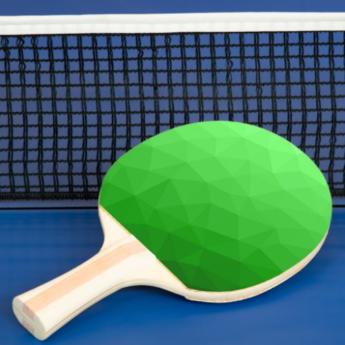 Light green gradient geometric mesh bright pattern ping pong paddle