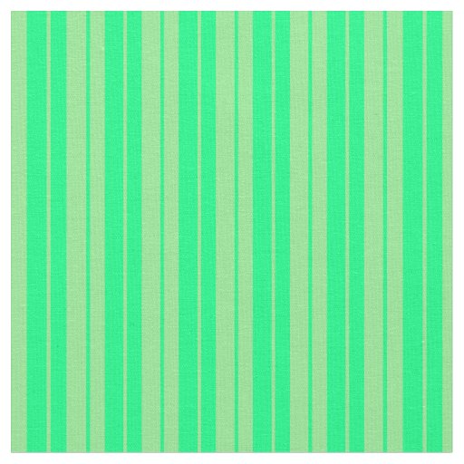 Light Green & Green Lined Pattern Fabric