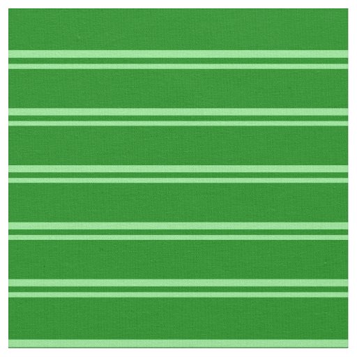 Light Green & Green Stripes Pattern Fabric