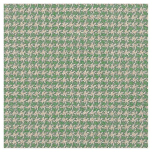 Discount Fabric Houndstooth Green