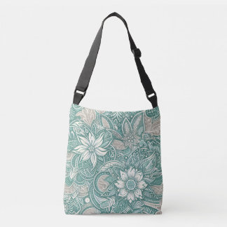 Light Green Paisley Tote Bag