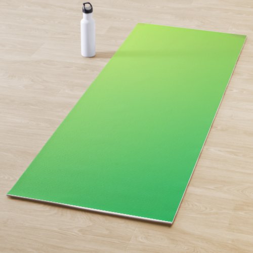 Light green pattern Yoga Mat