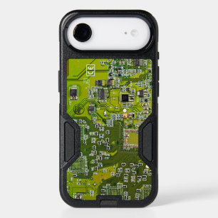 Light Green PCB Circuit Board Design for IT Pros iPhone 17 Air Case