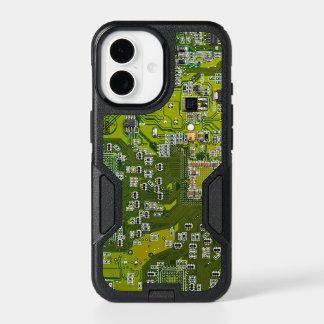 Light Green PCB Circuit Board Design for IT Pros iPhone 17 Case