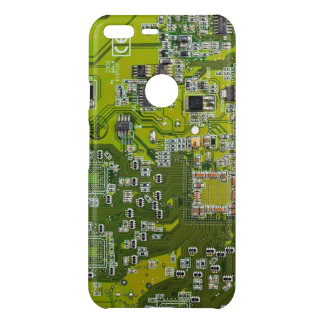 Light Green PCB Circuit Board Design for IT Pros Uncommon Google Pixel XL Case