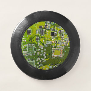 Light Green PCB Circuit Board Design for IT Pros Wham-O Frisbee