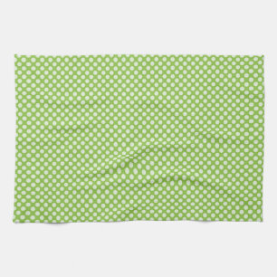 Light Green Polka Dots Towel