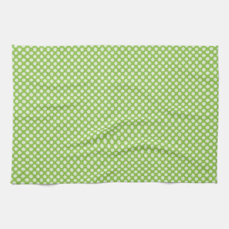 Light Green Polka Dots Towel