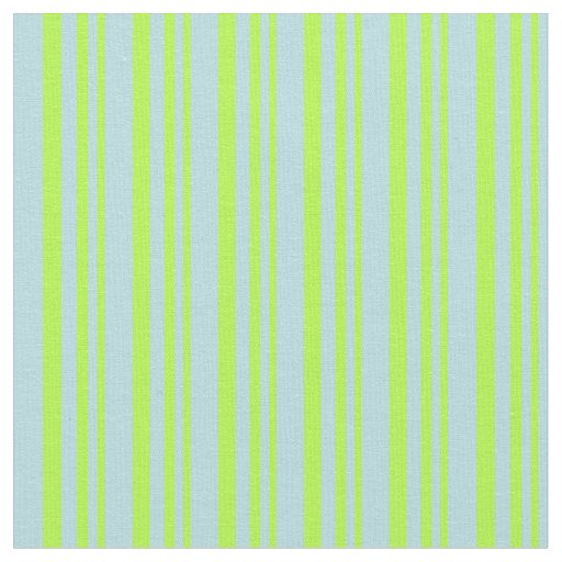 Light Green & Powder Blue Lines Fabric