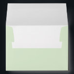 Light Green - Sage Elegant Modern Envelope<br><div class="desc">Sage green envelopes</div>