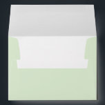 Light Green - Sage Elegant Modern Envelope<br><div class="desc">Sage green envelopes</div>